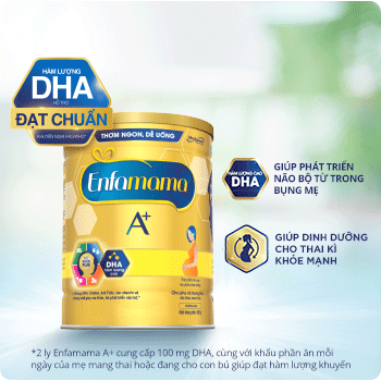 Giúp mẹ khoẻ, bé phát triển não bộ