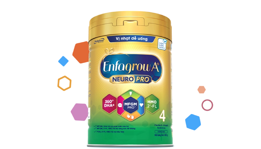 Sữa Enfagrow A+ số 4 830g (2-6 tuổi)