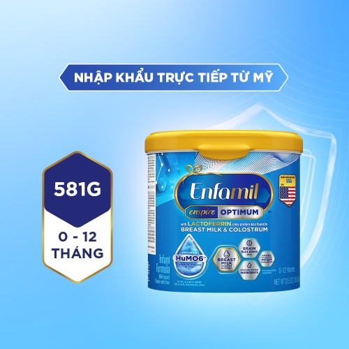 Enfamil Optimum 581g cho trẻ dưới 12 tháng