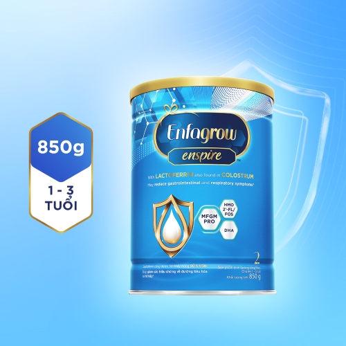 Enfagrow enspire 850g cho trẻ từ 1 đến 3 tuổi