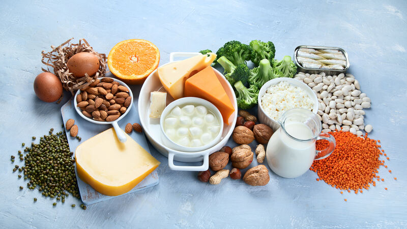 Thực phẩm đáp ứng được 50% nhu cầu bổ sung canxi của trẻ